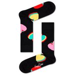 Happy Socks Chaussettes My Valentine Noir Présentation