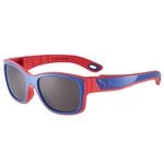 Cebe Sunglasses S'trike Matt Red Navy Blue Zone Blue LIght Grey Cat.3 Overview
