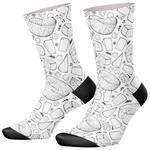 Curlynak Running High Socks Cheese 