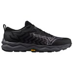 Mizuno Chaussures de trail Wave Daichi 8 Gore-Tex Ebony Ultimate Gray Black Présentation