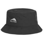 Picture Bucket hat Lisbonne Hat Black Overview
