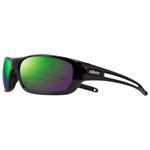 Revo Zonnebrillen Coast Matte Black Serilium Dark Green Polarized Voorstelling