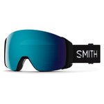Smith Goggles 4D Mag Black Chromapop Sun Blue Mirror + Chromapop Storm Blue Sensor Mirror Overview