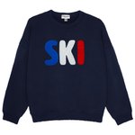 French Disorder Sweatshirt Max Ski Navy Präsentation