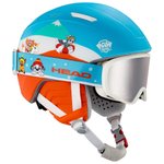 Head Mojo Set Paw Silver Red 