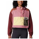 Columbia Hiking jacket Painted Peak Cropped Wind W Pink Agave Spice Auburn Sunkissed Overview