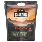 Kanyon Gefriergetrocknetes Essen Sachet 50 g. Jerky Boeuf Nature Präsentation