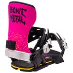 Bent Metal Fix Snowboard Transfer Black Pink 