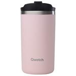 Qwetch Mug Travel Mug 240 ml Matt Pastel Rose Presentación