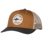 Salty Crew Casquettes Bruce Trucker Brown Iron Présentation