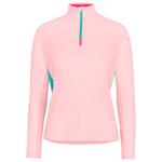 Kari Traa Trail T-Shirt Leah Half Zip Cotton Candy Präsentation