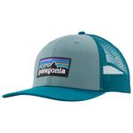 Patagonia P-6 Logo Trucker Hat Blue Sage - Sans Overview