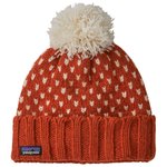 Patagonia Snowbelle Beanie Offset Dot Bursnished Red 