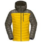 Norrona Chaqueta de plumas Lyngen Down850 Hood Golden Palm Presentación