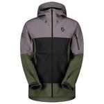 Scott Chaqueta esqui Jacket M's Explorair 3 Layer Evening Grey Black Presentación