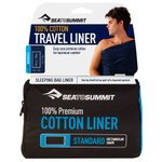 Sea To Summit Drap de sac Drap De Sac Coton Rect Standar D Green Présentation