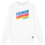 French Disorder Sweatshirt Clyde Fd Retro White Präsentation