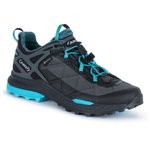 Aku Chaussures de Fast Hiking Rocket Dfs Gtx Ws Black Turquoise Présentation