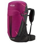 RAB Rugzakken Airox 34 Nd Mulberry Black Voorstelling