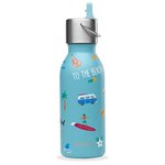 Qwetch Flask Kids 350 ml Sport Active Honolulu Acier Overview