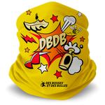 Bv Sport Neck warmer Foulard Original Collector Des Bosses Et Des Bulles Pop Jaune Overview