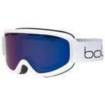 Bolle Masque de Ski Freeze Plus White Matte - Bron Ze Blue Cat 3 Présentation