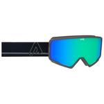 AZR Skibrille Slalom Gris Mat Multicouche Vert Präsentation