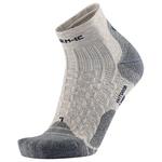Therm-Ic Socken Outdoor Light Linen Ankle Light Grey Charcoal Präsentation