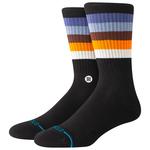 Stance Socken Stripes Socks Maliboo Crew Indigo Präsentation