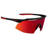 AZR Sunglasses Iseran Noire Mate Rouge Multicouche Rouge Overview