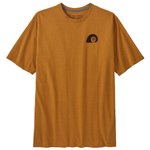 Patagonia T-Shirt M's Rubber Tree Mark Responsibili-Tee Dried Mango Präsentation