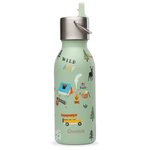 Qwetch Flask Kids 350 ml Sport Active Yosemite Tilleul Overview