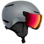 Atomic Casco con visera Revent Visor Photo Limestone Red Presentación