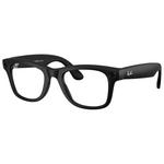 Ray Ban Zonnebrillen Meta Wayfarer Gen 2 Matte Black Transitions Grey Translucide Voorstelling
