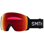 Smith Skibrille 4D Mag XL Black Chromapop Photochromic Red Mirror Lens + Chromapop Storm Blue Sensor Mirror Präsentation