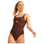 Roxy Costume da bagno Ultimate Roxy Pro - Maillot de bain 1 pièce Chocolate Plum Polka Presentazione