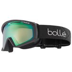 Bolle Masque de Ski Y7 Otg Black Matte - Phantom G Reen Emerald Photochromic Cat 
