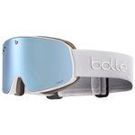 Bolle Skibrillen Nevada Lightest Grey Matte - V Olt Ice Blue Cat 3 Voorstelling