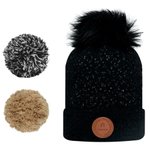 Cabaia Gorro Angel Face Beanie Black Lurex Presentación