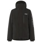 Oakley Skijassen Tnp Tbt Insulated Jkt Black White Logo Voorstelling