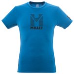 Millet Camiseta de trekking Trilogy Wool Stripes Ss M Sky Diver Presentación