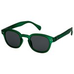 Izipizi Gafas Sun Letmesee #C Green Crystal Soft Grey Lenses +0.00 Presentación
