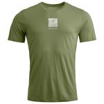 Ortovox Wander-T-Shirt 120 Cool Tec Abstract Tee Shirt M Wild Herbs Präsentation