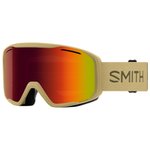 Smith Skibrille Blazer Sandstorm Forest Red Sol-x Mirror Präsentation