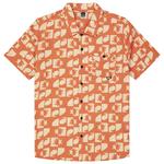 Picture Camisa Mataikona Short Sleeve Shirt Sunset Waves Print Presentación