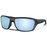 Oakley Sunglasses Split Shot Matte Black Prizm Deep Water Polarized Overview