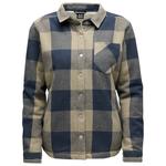 Black Diamond Wandel overhemden W Project Lined Flannel Charcoal Pine Smoke Voorstelling