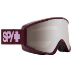 Spy Goggles Crusher Elite Matte Merlot Bronze Silver Spectra Overview