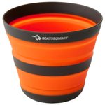 Sea To Summit Vaso Frontier UL Collapsible Cup Orange Presentación