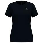 Odlo Camiseta de trail Tee Shirt Crew Neck Short Sleeve Essential Flyer Black Presentación